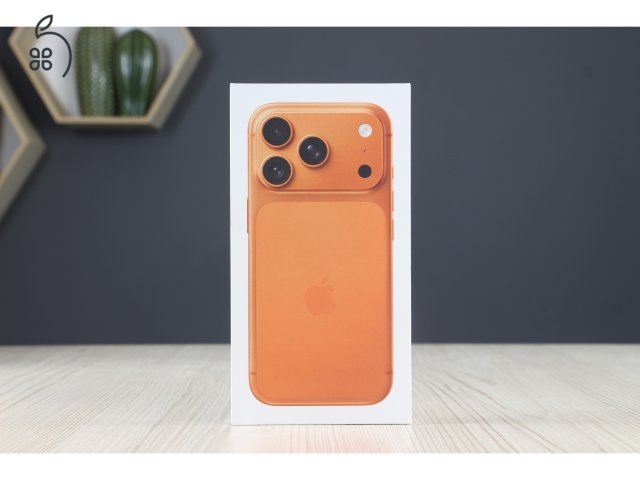 Újszerű Apple iPhone 17 Pro 256GB Cosmic Orange A+ US-7970