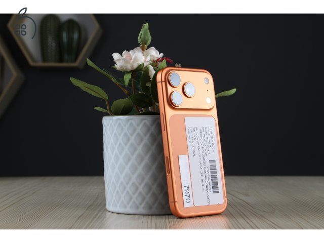 Újszerű Apple iPhone 17 Pro 256GB Cosmic Orange A+ US-7970