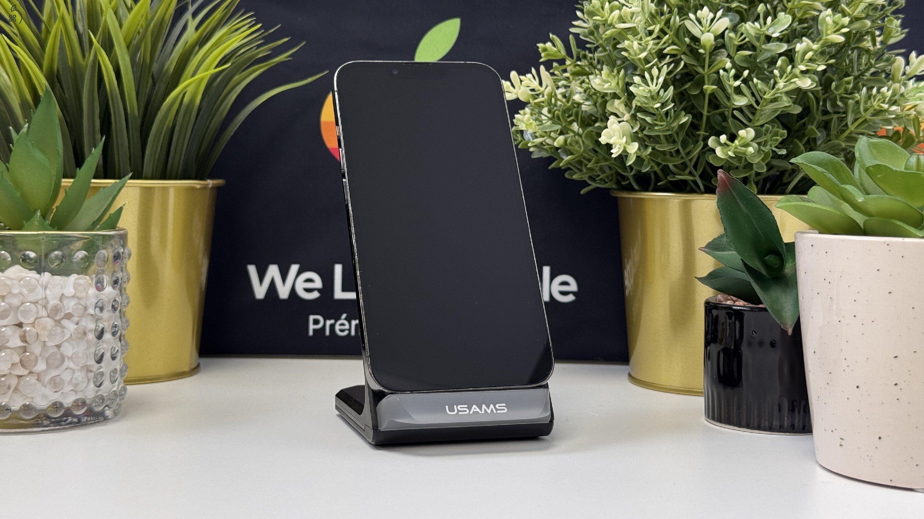  iPhone 13 Pro 128GB Graphite, Független - 1ÉV Garancia, Számla 