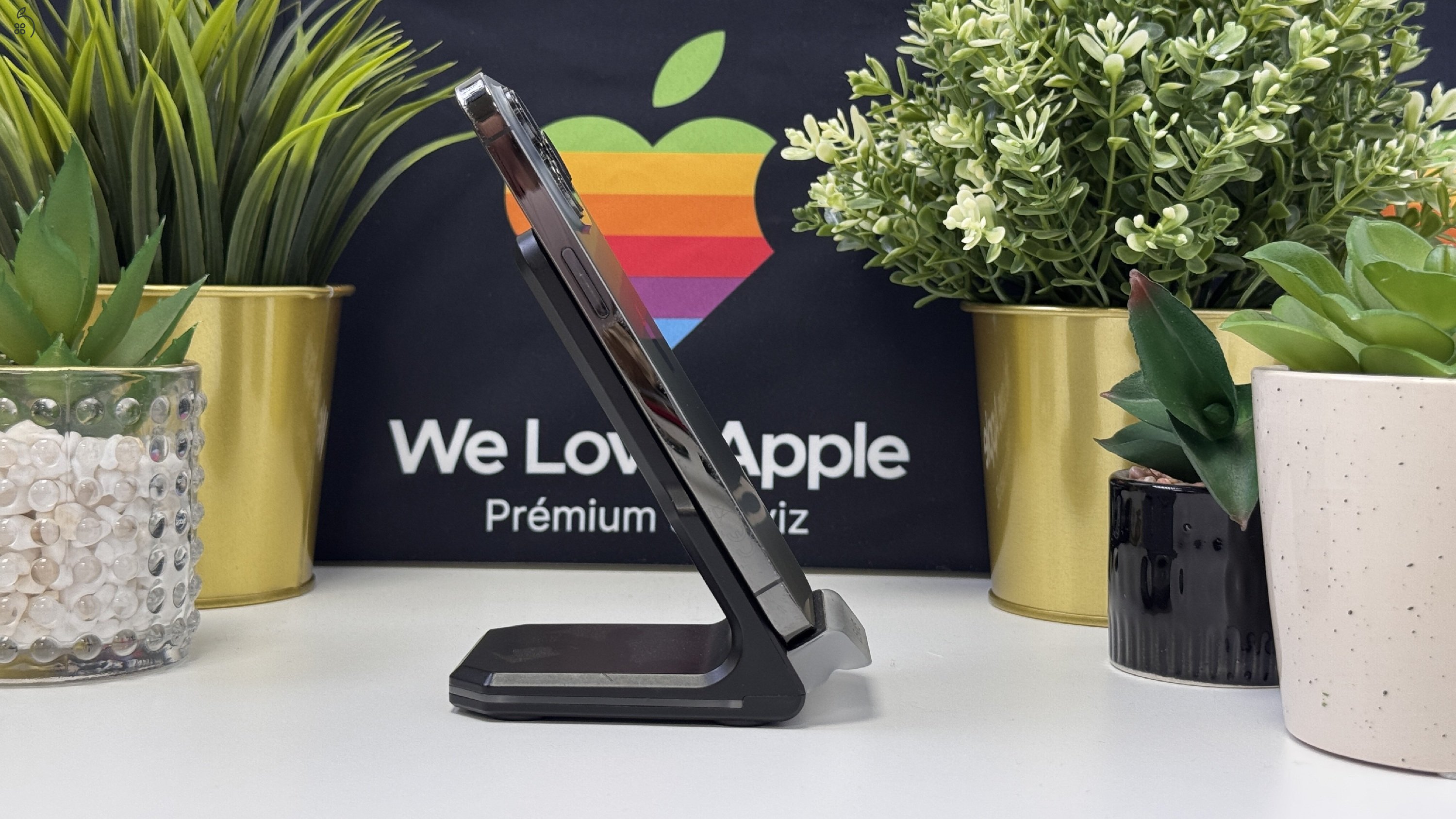  iPhone 13 Pro 128GB Graphite, Független - 1ÉV Garancia, Számla 