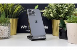  iPhone 13 Pro 128GB Graphite, Független - 1ÉV Garancia, Számla 