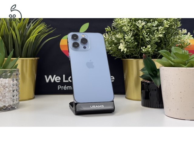 iPhone 13 Pro 512GB Sierra Kék, Független - 1ÉV Garancia, Számla