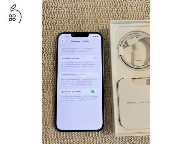 iPhone 14 128gb kártya független Karcmentes Makulátlan 