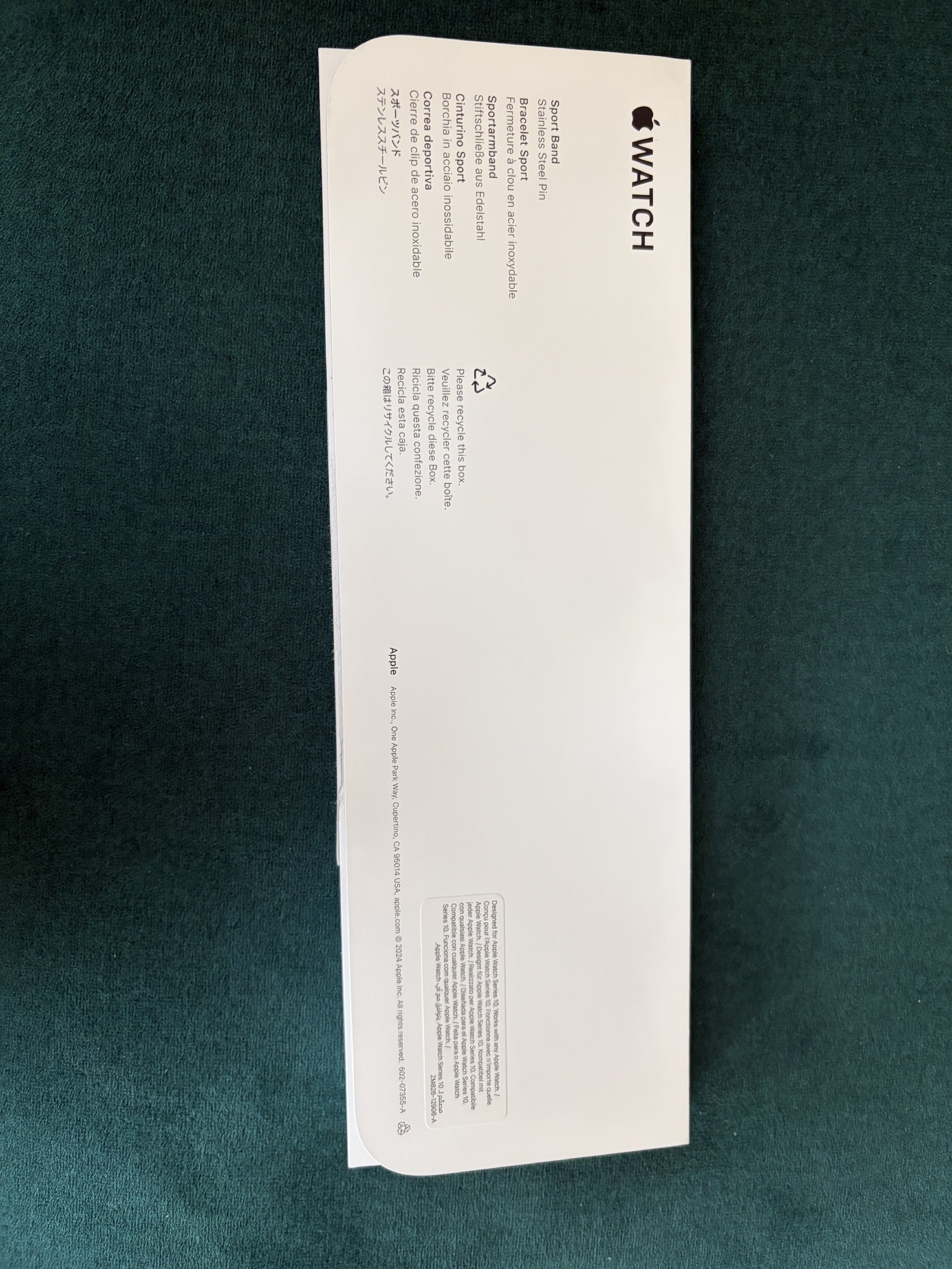 Navy blue sport band