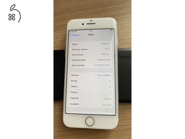 84% gyári akksi iPhone 7 32 GB