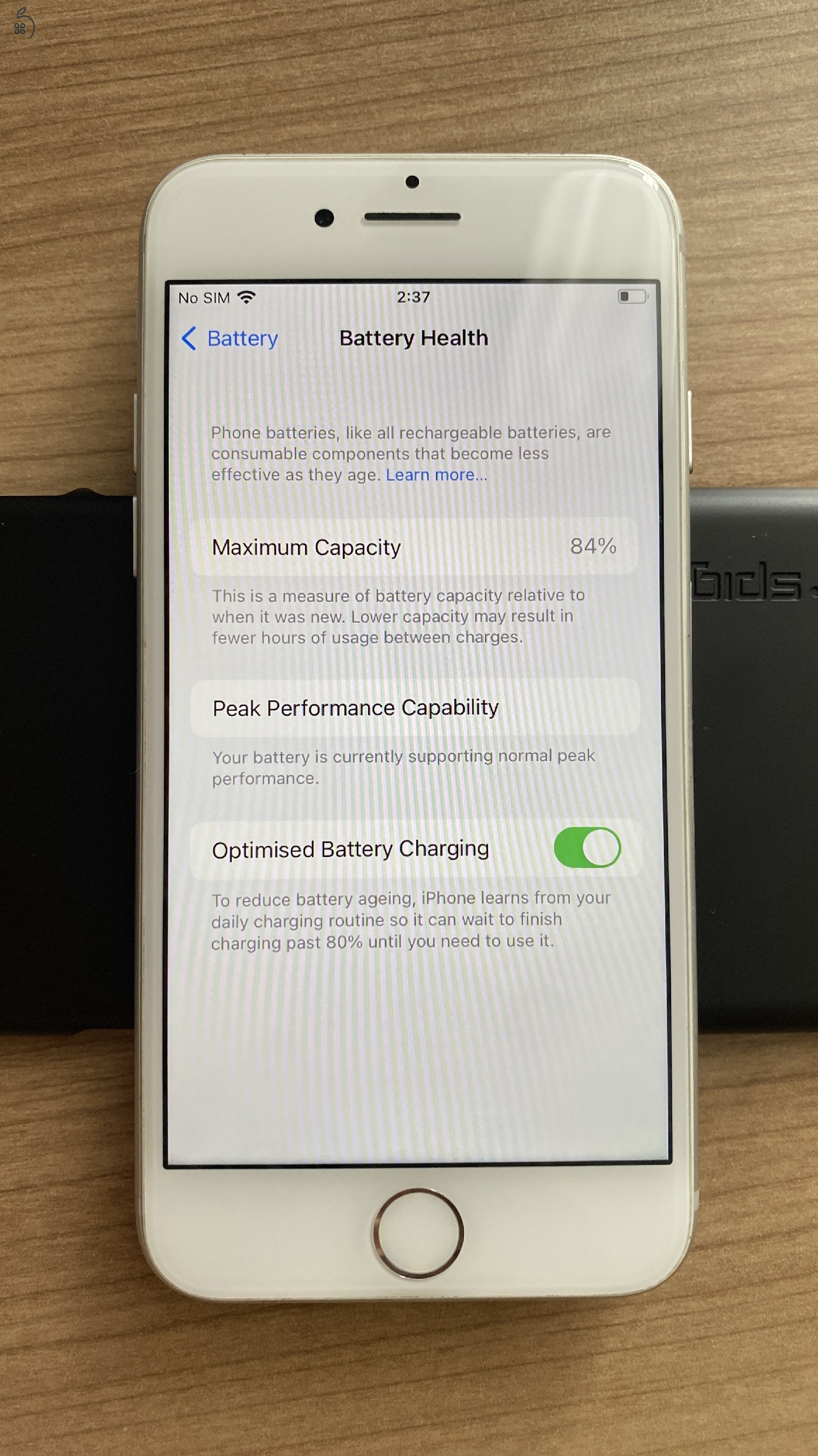 84% gyári akksi iPhone 7 32 GB