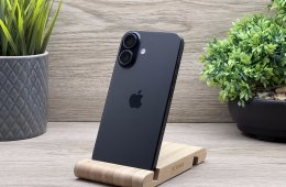 Hibátlan iPhone 16 Black 128GB 2 ÉV Garanciával