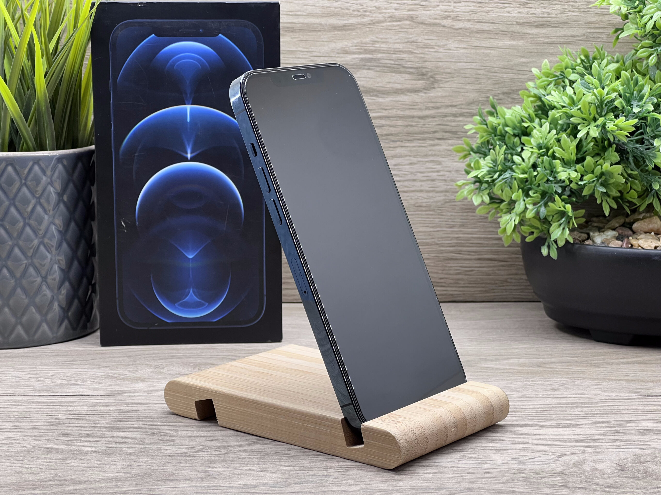 iPhone 12 Pro Max Pacific Blue 128GB 2 ÉV Garanciával 90%