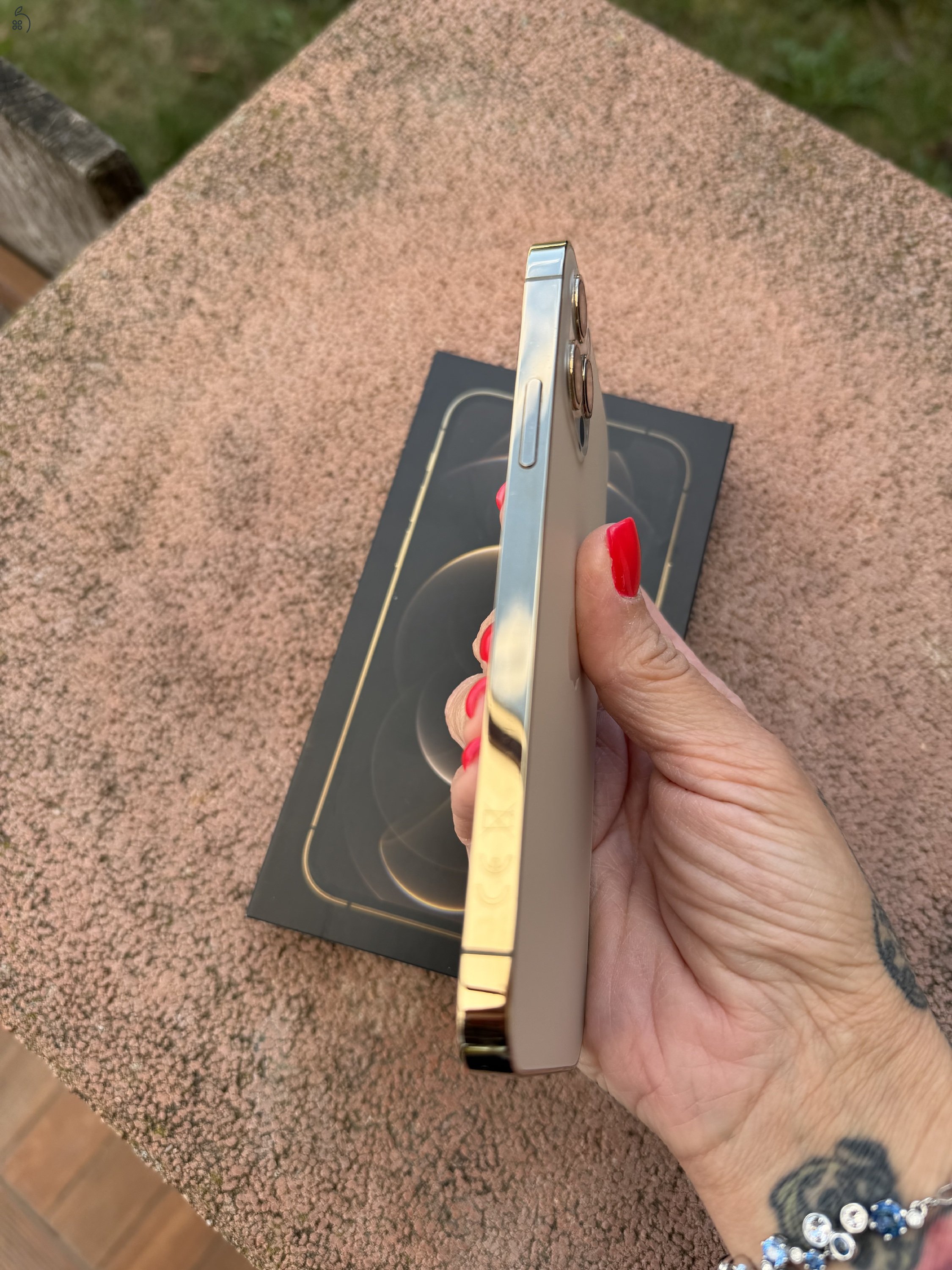 iPhone 12 Pro 128gb Gold 84% aksi kártyafüggetlen!