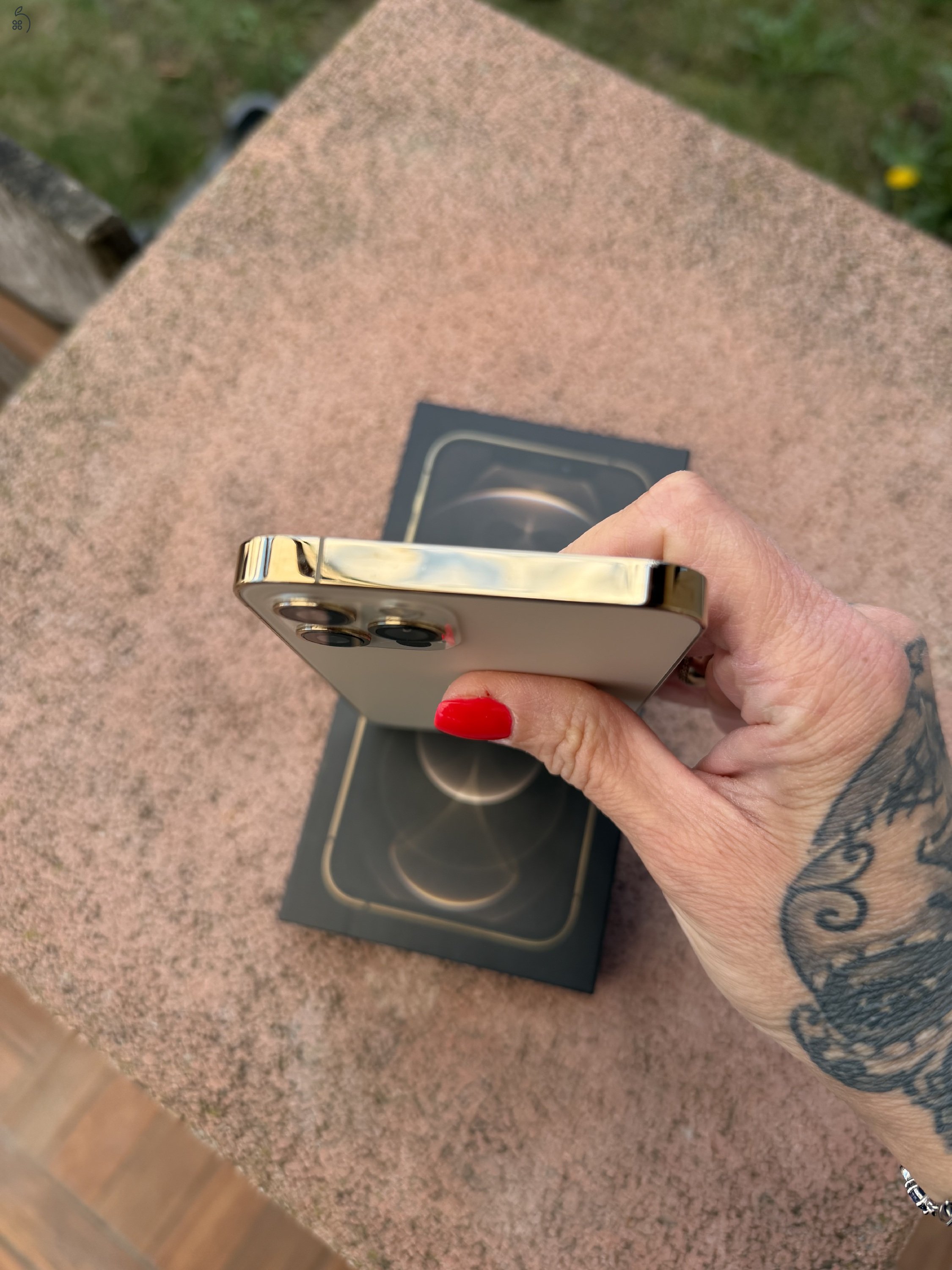 iPhone 12 Pro 128gb Gold 84% aksi kártyafüggetlen!