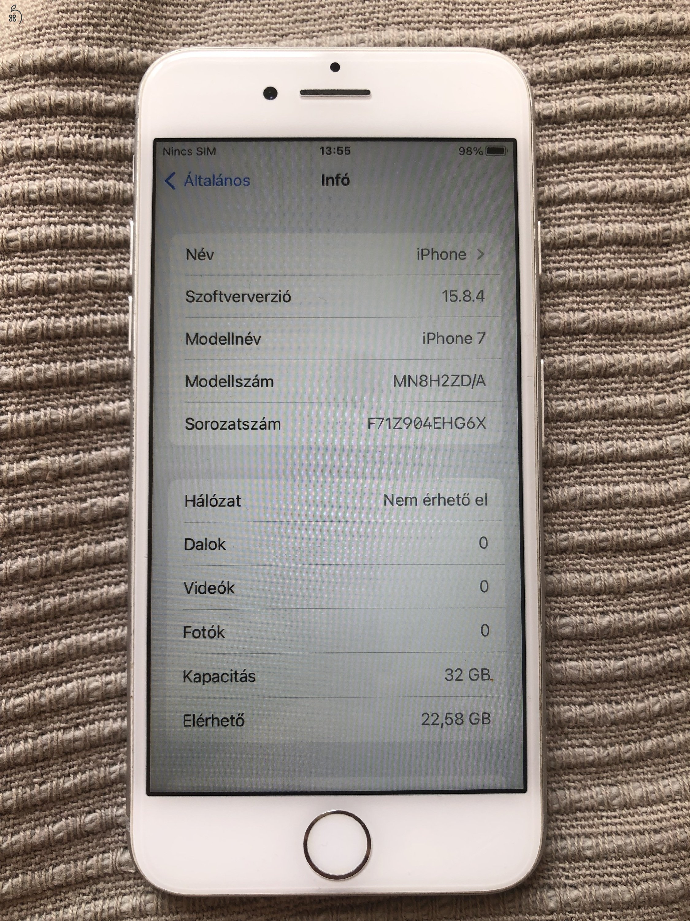 Jó állapotú Iphone 7 eladó 