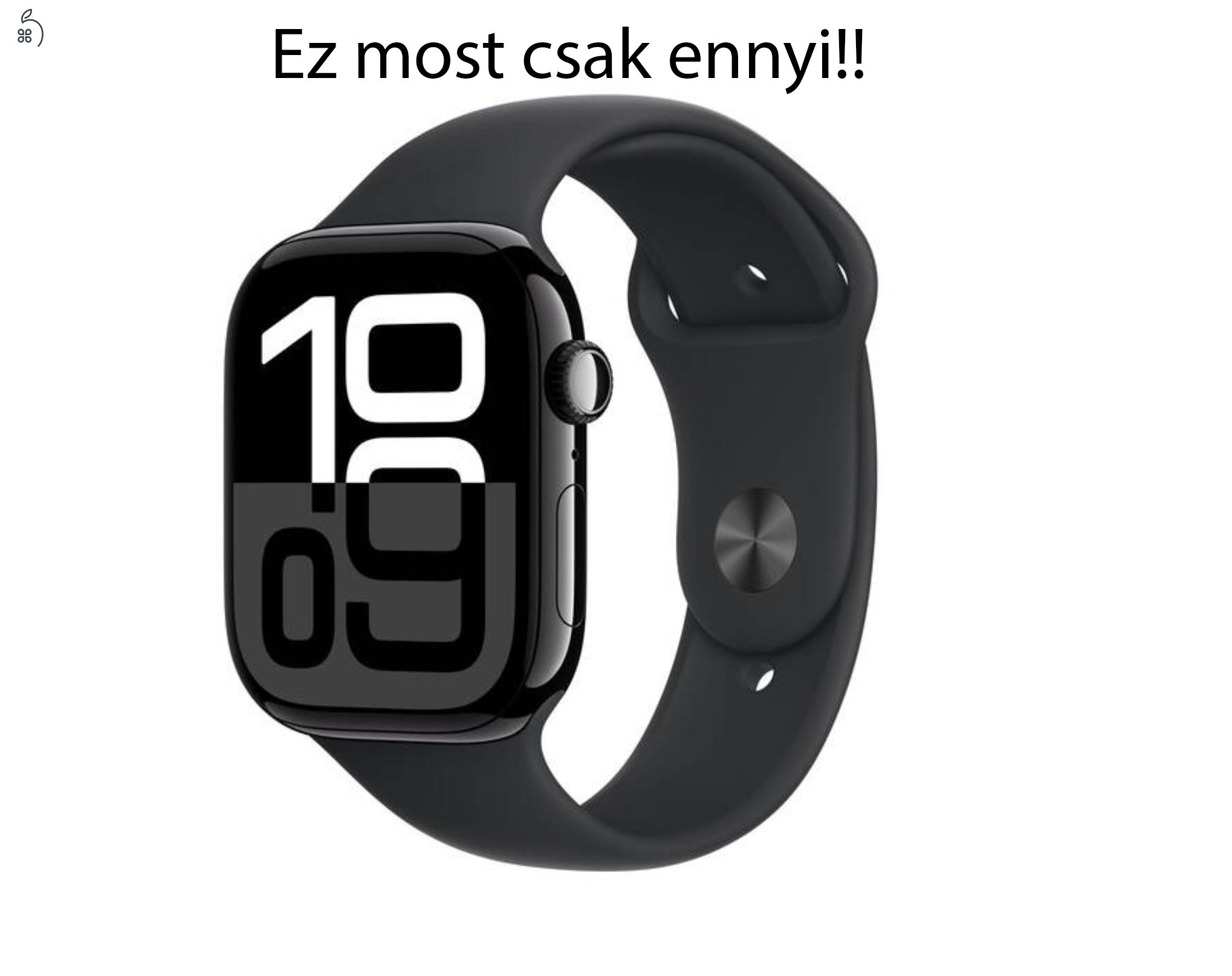 Apple Watch Sereies 10 46 mm Silver Space Gray szinben, új, bontatlan!
