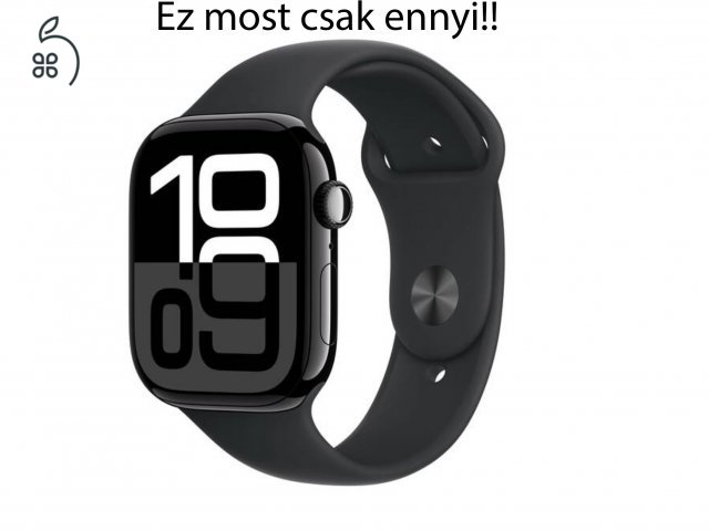 Apple Watch Sereies 10 46 mm Silver Space Gray szinben, új, bontatlan!