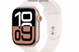 Apple Watch Sereies 10, 46 mm Rose Gold szinben, új, bontatlan!