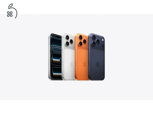 Új - iPhone 17 Pro 256 GB - Bontatlan - 1 év gyári Apple garancia