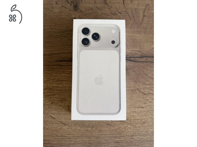 ÚJ - Apple iPhone 17 Pro Max 256 GB Silver - Bontatlan - 1 Év Apple Garancia 