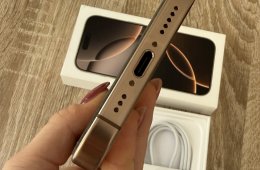 iPhone 16 Pro 128GB - Desert Titanium - 95% akku - Kártyafüggetlen