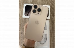 iPhone 16 Pro 128GB - Desert Titanium - 95% akku - Kártyafüggetlen