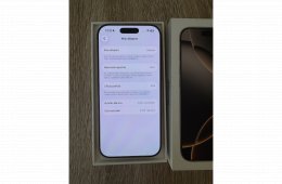 iPhone 16 Pro 128GB - Desert Titanium - 95% akku - Kártyafüggetlen