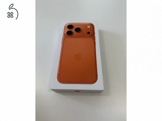 iPhone 17 Pro 256 Gb Cosmic Orange / Bontatlan / HIVATALOS Apple viszonteladótól + 3 ÉV Garancia