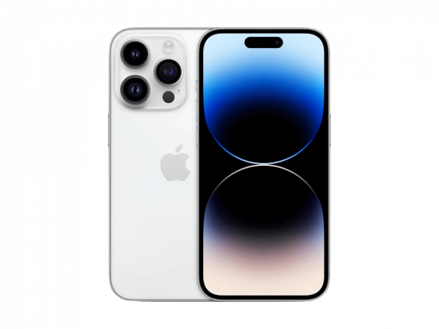 iPhone 14 Pro Max 100% Akksi 256 GB Silver