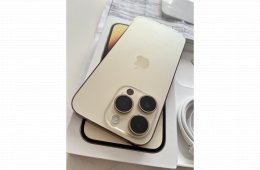 iPhone 14 Pro 128GB Új! Gold! 