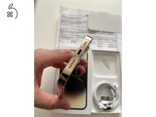 iPhone 14 Pro 128GB Új! Gold! 