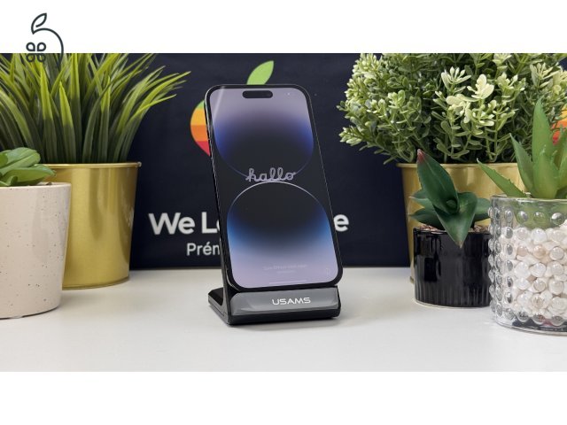 iPhone 14 Pro 128GB Asztrofekete, Független - Számla, 1ÉV Garancia