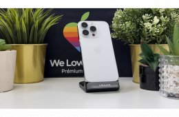 iPhone 14 Pro 128GB Ezüst, Független - 1ÉV Garancia, Számla