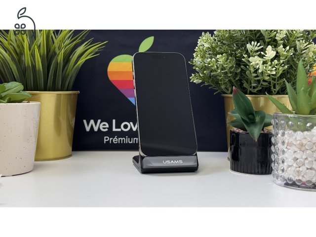 iPhone 15 Pro 128GB Natúr Titán, Független - Számla, 1ÉV Garancia