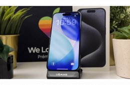 iPhone 15 Pro 128GB Kék - Független, Garancia, Számla