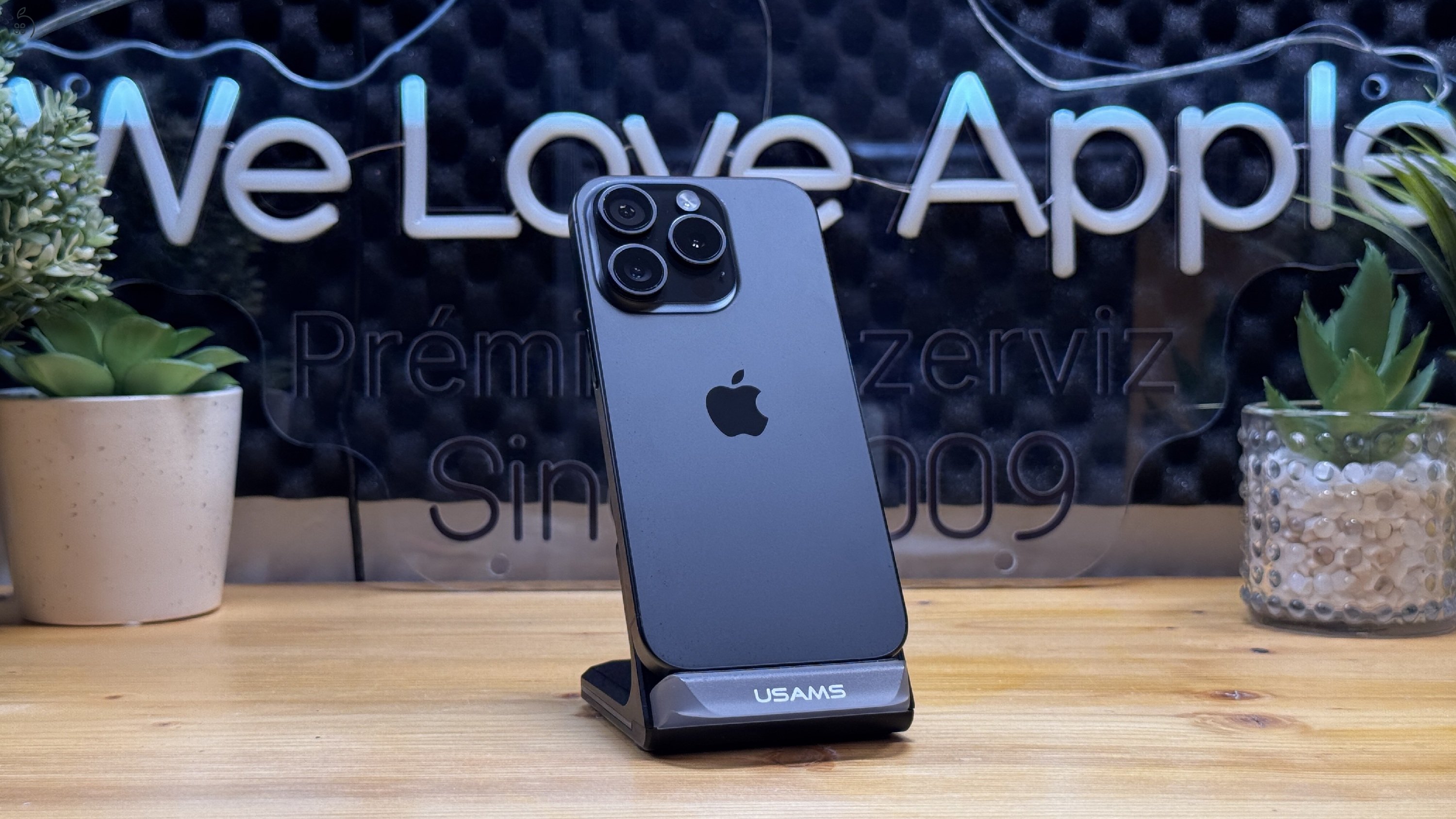 iPhone 15 Pro 256GB Fekete - Független, Számla, Garancia