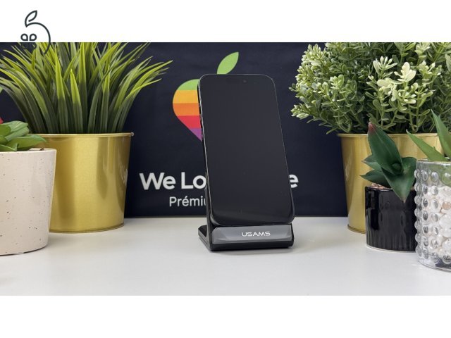 iPhone 15 Pro 256GB Fekete Titán, Független - Számla, 1ÉV Garancia