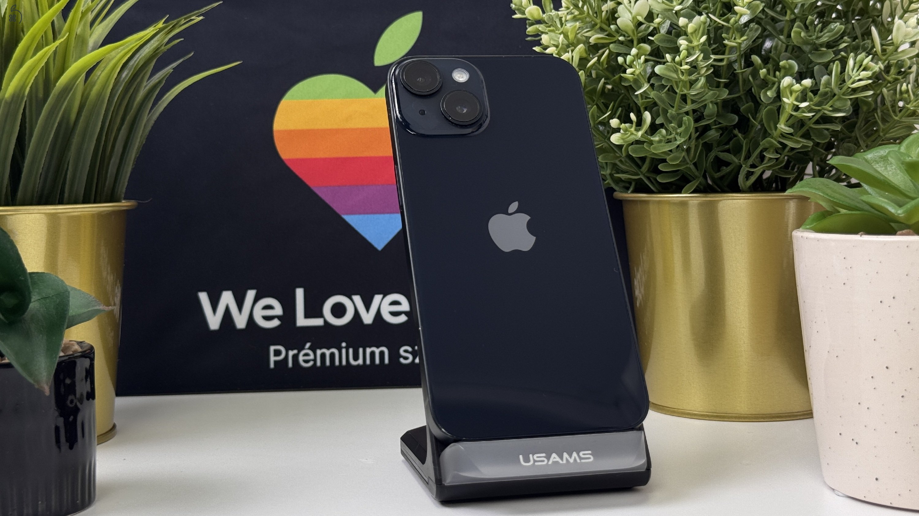 iPhone 14 128GB Fekete - Független, Számla, Garancia