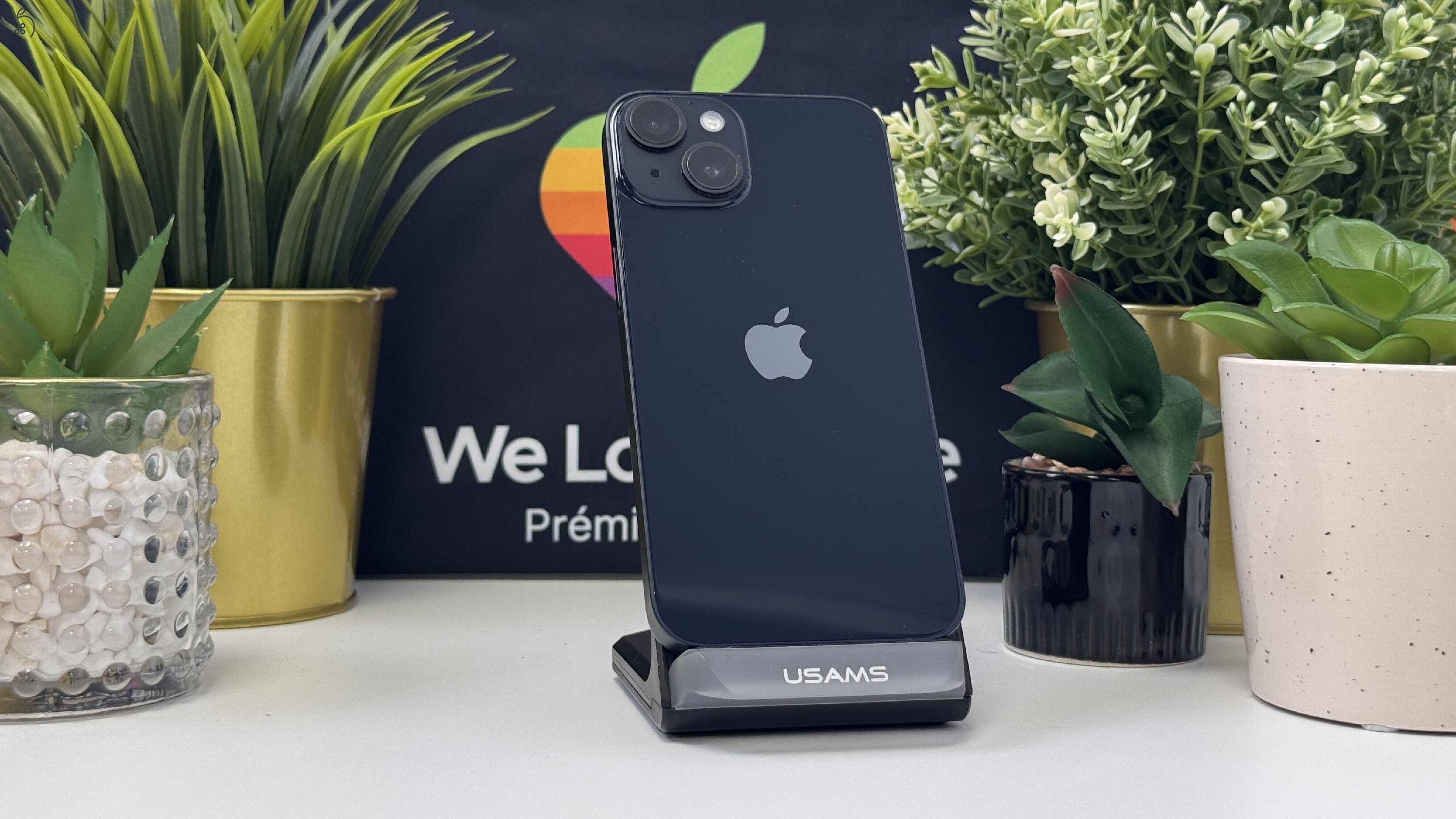 iPhone 14 128GB Éjfekete, Független - Számla, 1ÉV Garancia