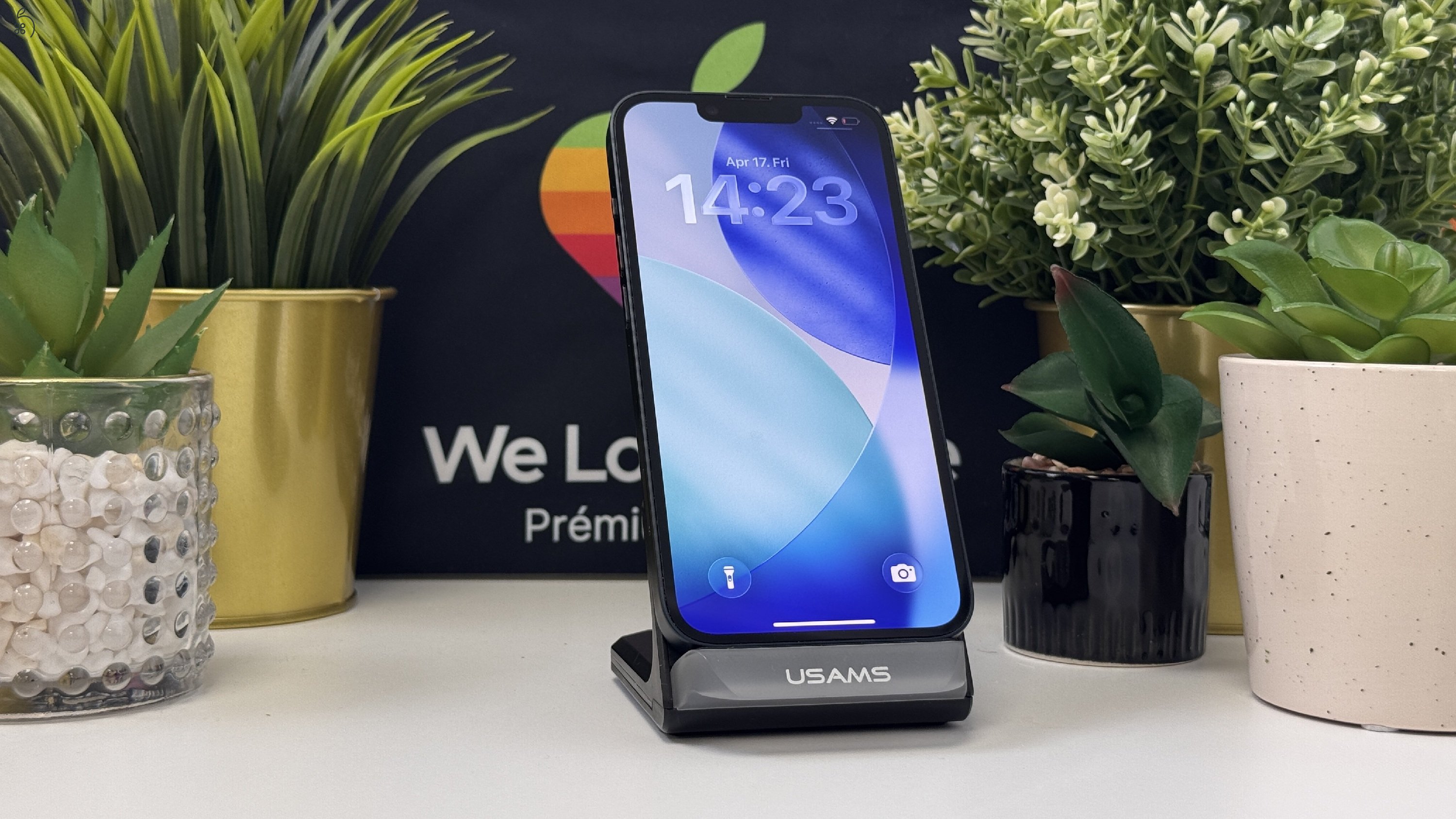 iPhone 14 128GB Éjfekete, Független - Számla, 1ÉV Garancia