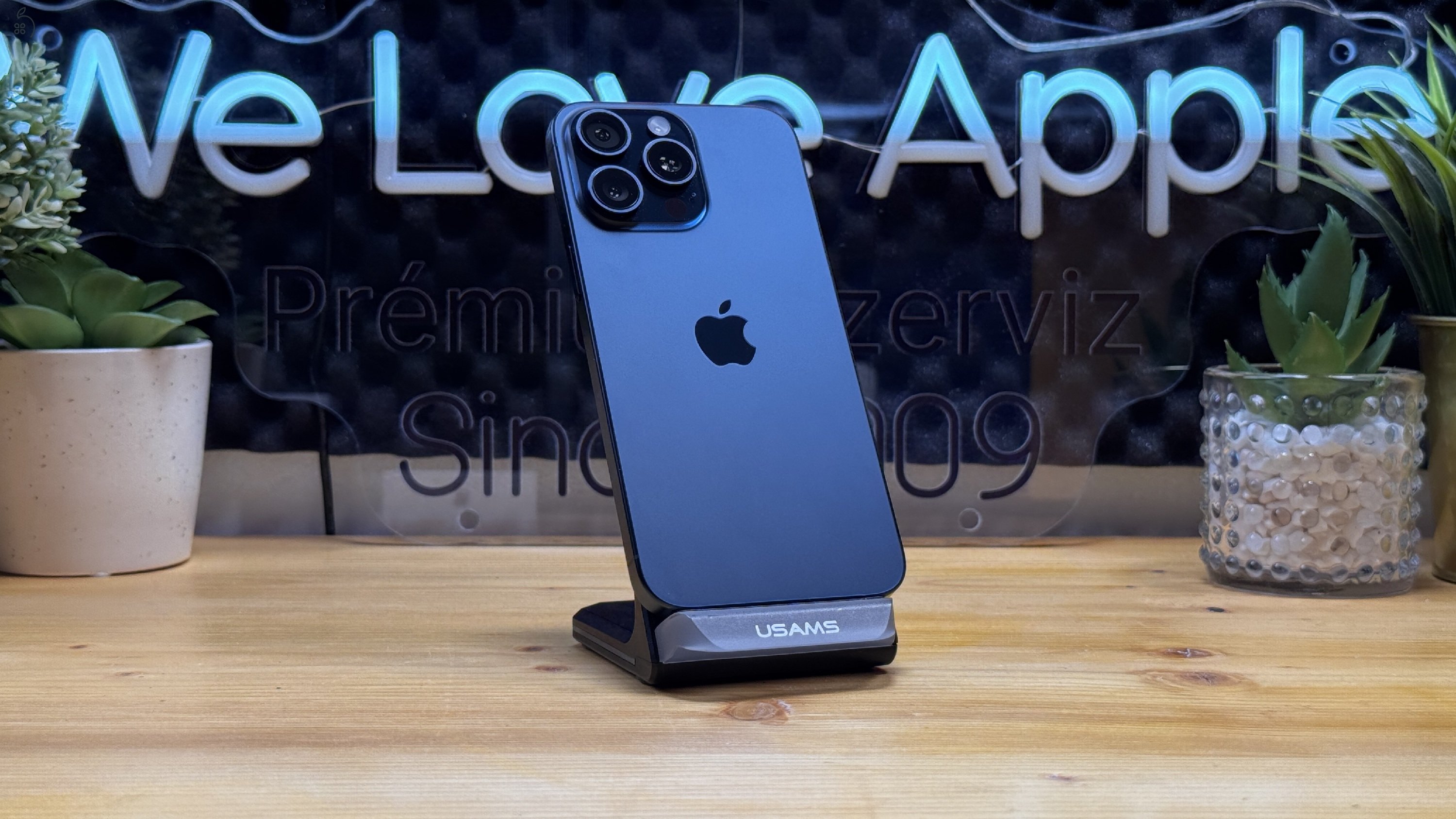 iPhone 15 Pro Max 256GB Kék - Független, Számla, Garancia