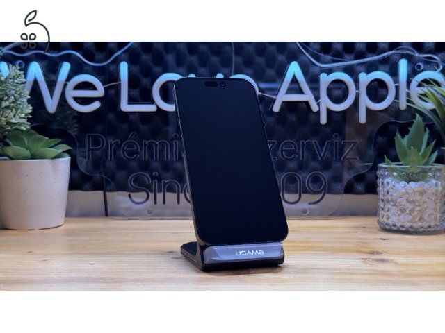 iPhone 15 Pro 512GB e-Sim, Fekete - Számla, Garancia, Független