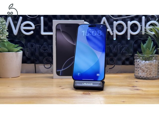 iPhone 16 Pro Max 1TB Fekete - Független, Számla, Garancia