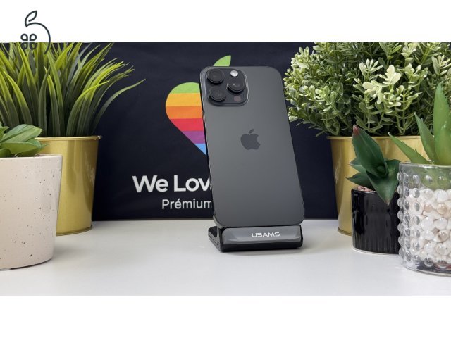 iPhone 16 Pro Max 1TB Fekete, Független - Számla, 1ÉV Garancia