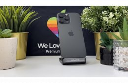 iPhone 16 Pro Max 1TB Fekete, Független - Számla, 1ÉV Garancia