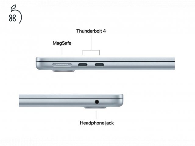 Új Apple MacBook Air 13, Sky Blu szín, M4 Chip, bontatlan, garanciás!