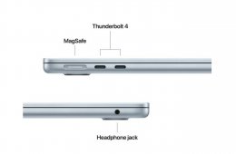 Új Apple MacBook Air 13, Sky Blu szín, M4 Chip, bontatlan, garanciás!