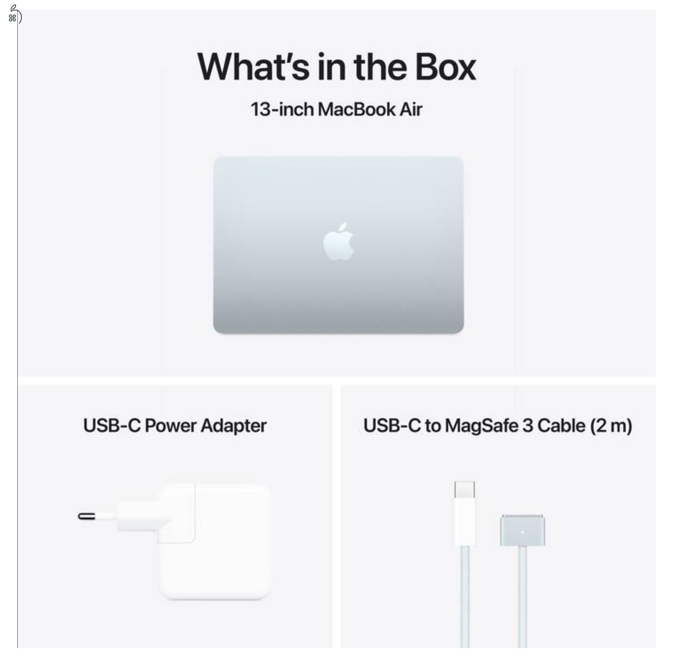 Új Apple MacBook Air 13, Sky Blu szín, M4 Chip, bontatlan, garanciás!