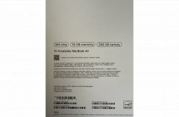 BONTATLAN/3év GARI éjfekete MacBook Air 15