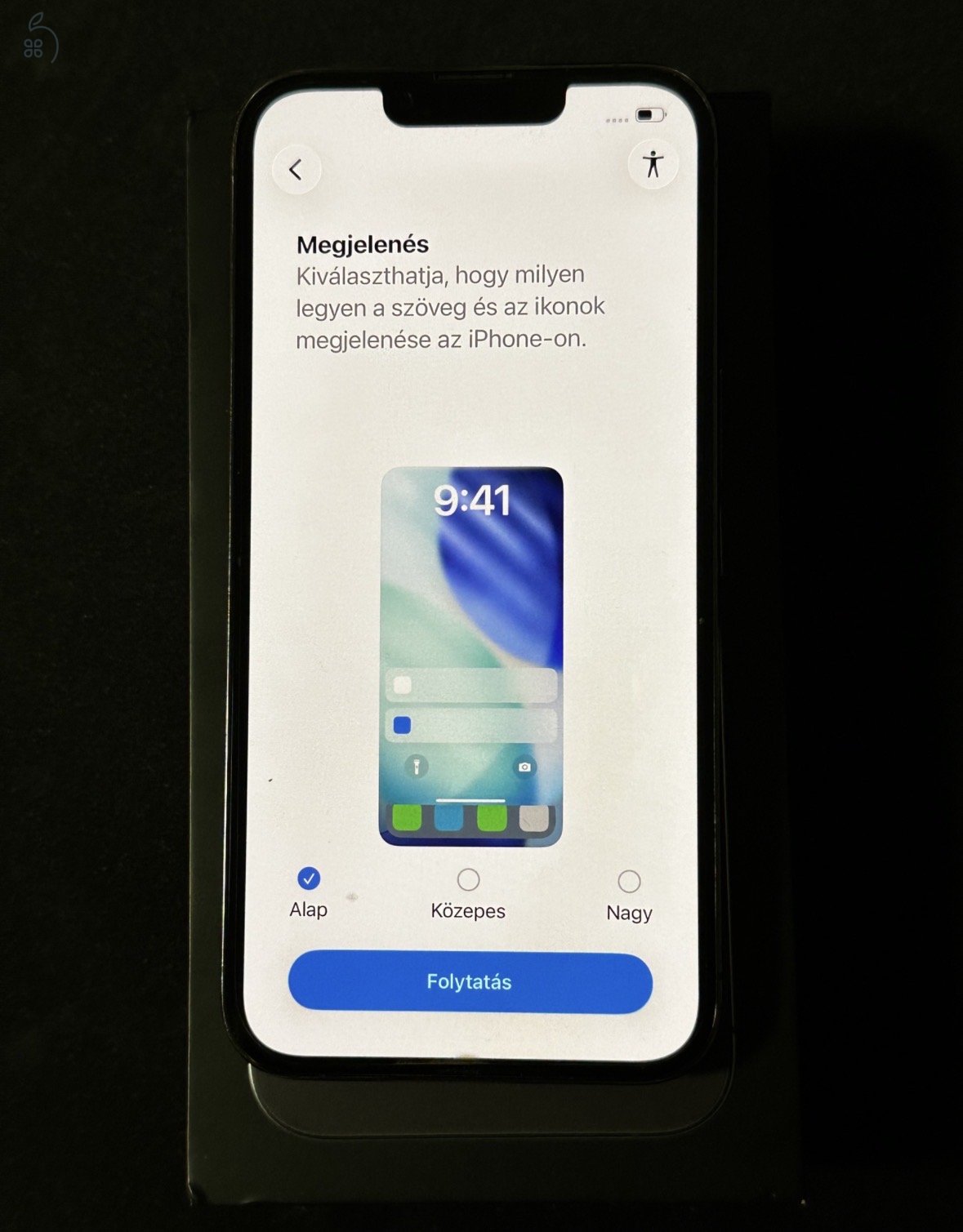 Eladó iPhone 13 Pro 128GB Szürke - Független, top állapot!
