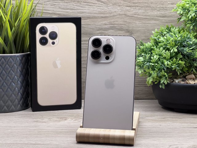 Hibátlan iPhone 13 Pro Gold 128GB 2 ÉV Garanciával 100%