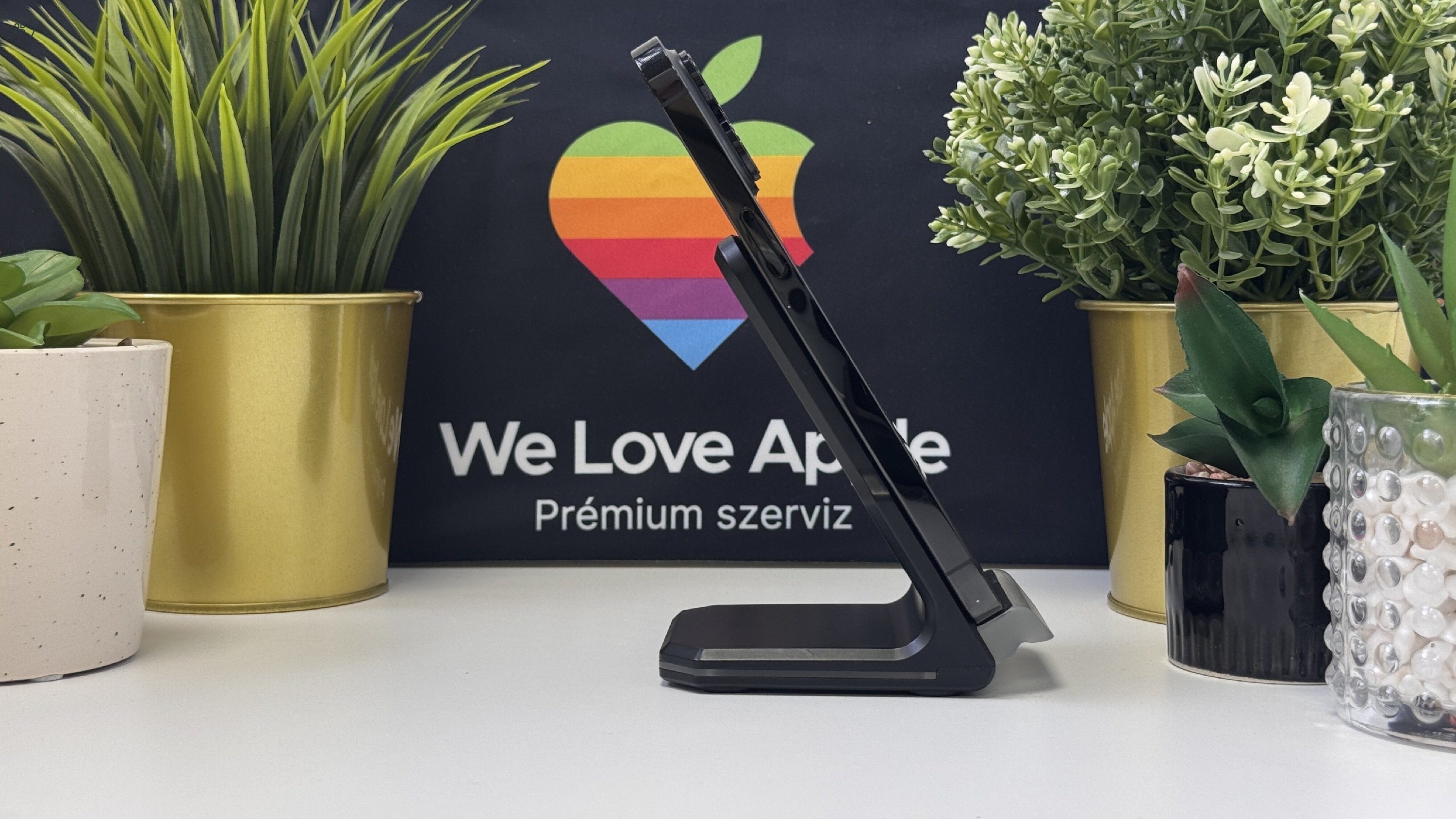  iPhone 14 Pro Max 256GB Asztrofekete, Független - Számla, 1ÉV Garancia 