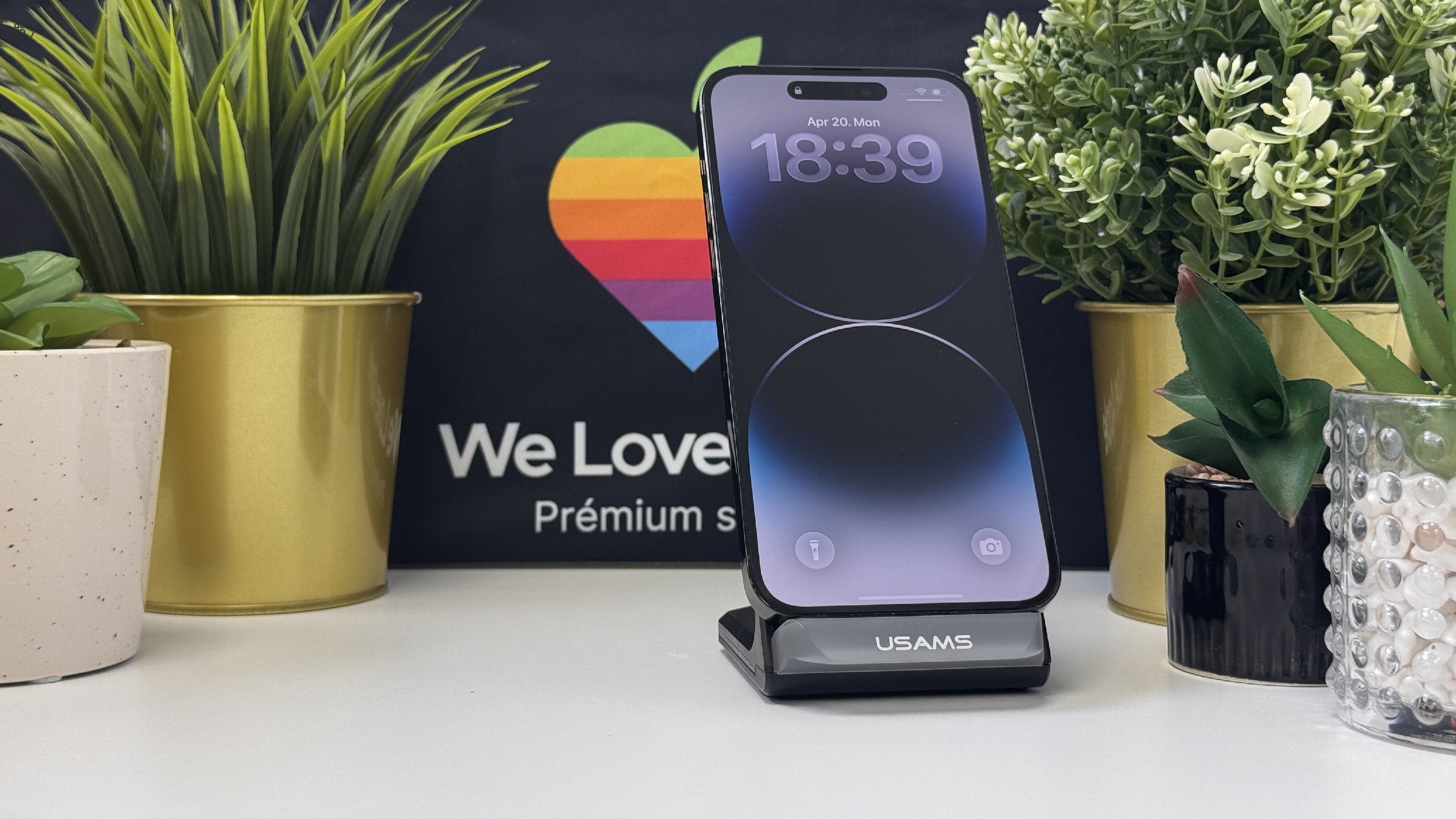  iPhone 14 Pro Max 256GB Asztrofekete, Független - Számla, 1ÉV Garancia 