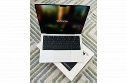MacBook PRO 14,2” M3 CHIP! 16GB ram 512GB SSD! Magyar! Akku 95%! Silver! 